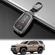 Car Key Shell Decoration Fit 2024- 2026 Toyota 4runner SR5 Smart Key Cover 2025 Tacoma Accessories T