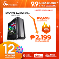 Segotep Rambo 360S Case eatx matx atx itx (cooling fan, graphics card, motherboard not included)