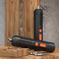 MXBEAUTY Cordless Electric Screwdriver, Lightweight USB Rechargeable Electric Driver, Portable Lithi