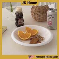 JK Home Ins Curve Round Plate | READY STOCK