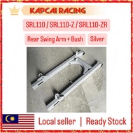 Yamaha SRL110 SRL Lagenda 110 Lagenda110 Z ZR SRL110Z SRL110ZR Rear Swing Arm - With Bush Silver Rea