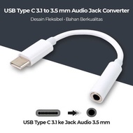 USB Type C 3.1 to 3.5mm Audio Jack Converter 10.5cm - L41