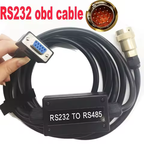 Mb Star C3 RS232 to RS485 OBD 2 Cable For MB C3 Multiplexer Star C3 Diagnostic Tool RS485 Cable Diag