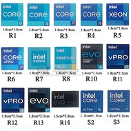 2025 11th Generation 12th Generation CPU Label Desktop Notebook COREi3 i5 i7 Sticker logo