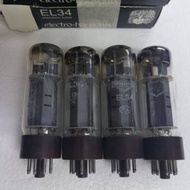Mullard（大盾）EL34 古董功率电子管4隻