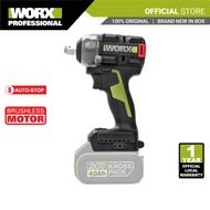 WORX Brushless Impact Wrench Machine (500Nm/1/2"/20V) WU289.9