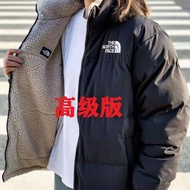 U.S. แจ๊คเก๊ตอุ่นคอตตอนผ้าขนลูกแกะกำมะหยี่ใบหน้า NORTH FACE TFN แท้สำหรับผู้ชายและผู้หญิงแจ็คเก็ตคอต