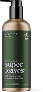 ATTITUDE Hydrating Hair Shampoo with Essential Oils, EWG Verified, Plant and Mineral-Based Ingredien