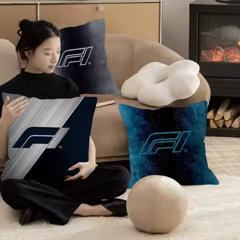 Racing Car F1 Personalized Pillow Dust Cover Bedroom Kids Party Decoration Pillowcase Birthday Child