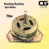 Universal Spin Motor 70W Semi Auto Washing Machine Tapak Luas Spin Motor 70W Shaft