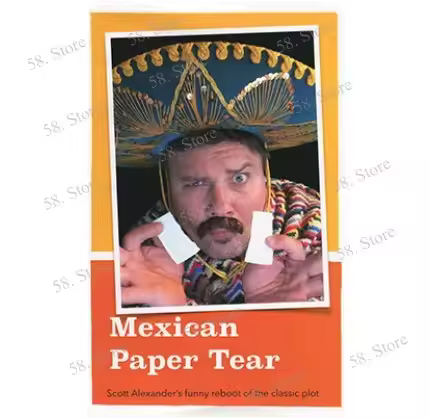 Mexican Paper Tear By Scott Alexander Magic tricks ( 58 Store Download )