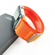 Fabufabu - 回環式尼龍錶帶適用APPLE WATCH 橙色42/44/45/49
