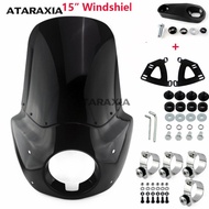 Big Sale Motorcycle Headlight Fairing Front Fairing Deflector Windshield Bracket For Harley Sportste