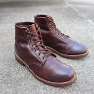 ส่งฟรี 27.5cm 9.5Us 43EU 🇺🇸 Chippewa Aldrich 6 inch Cordovan Utility Lace-Up Boot 1901M25 USA Pre-ow