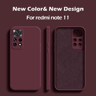 Redmi Note 11 11s Pro Note11 Pro plus 5g Case Square Liquid Silicone Soft Cover For Xiaomi Redmi Note 11 Pro Note11 Pro
