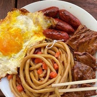 台灣小吃蠟燭系列-仿真鐵板麵蠟燭