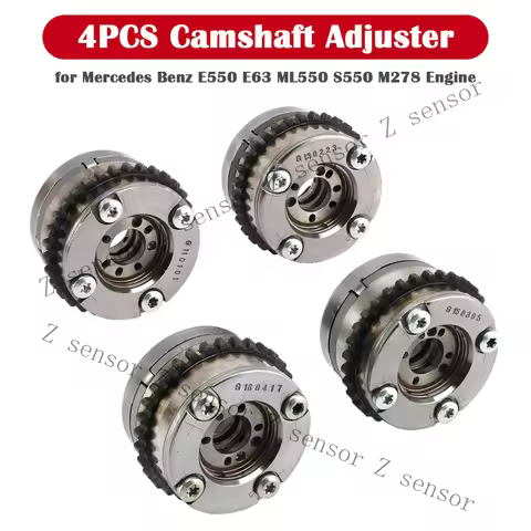 AAA+ 4PCS Camshaft Adjuster for Mercedes Benz E550 E63 ML550 S550 M278 Engine F8