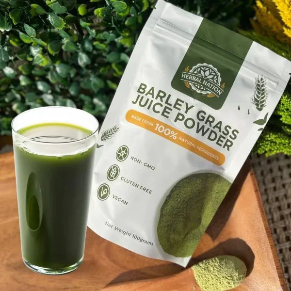 Premium Herbal Nation Barley Grass Juice Powder Drink 100g