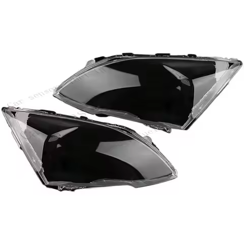 Q+ Pair CRV Headlight Cover Headlamp Lens Shell Replacement For Honda CRV 2007-2011