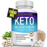 Toplux Keto Blocker Pills White Kidney Bean Extract - 1800 mg Natural Ketosis, Support Keto Diet, fo