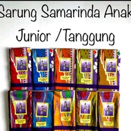 Sarung anak laki Junior SD,SMP untuk sholat / Kain Sarung Sutera Samarinda 210 anak junior