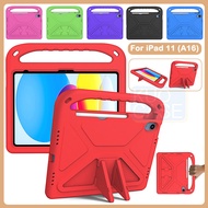 For iPad 11 A16 2025 iPad 11th Gen EVA Shockproof Case Kids Safety Tablet Cover