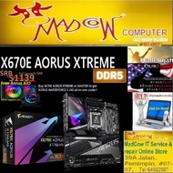 GIGABYTE X670E AORUS XTREME, AM5 DDR5 Ryzen 7000 Motherboard(3Y) + get the AORUS WATERFORCE 240 for 