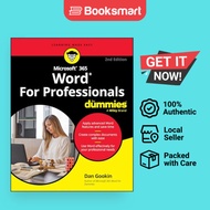 Microsoft 365 Word for Professionals for Dummies [Paperback] Gookin, D - 9781394323869