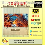 ☜✇(Deliver By Courier) Toshiba 50"/55"/65" Inch Smart Android 9.0 TV 4K UHD Television 50C350KP|55C350KP|65C350KP Netfli