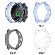 Silicon Case Bumper protector Garmin Forerunner 55 FR 55 FR55 158 body - BLUE RSH27