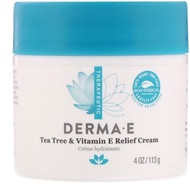 Derma E tee tree & vitamin e relief cream 113g