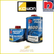 NIPPON PAINT 9600 2K CLEAR & 600 2K HARDENER 2:1