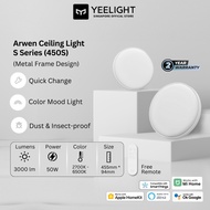 Yeelight Arwen Ceiling Light 450S (45.5cm) S Series Ambience Backlight Smart Led Works With HomeKit 