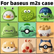 For baseus m2s Shockproof Headphone Case Cover  baseus m2sShockproof Silicone Cover