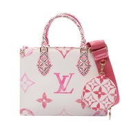 【二手】路易威登LOUIS VUITTON手提包 OnTheGo PM LV By the Pool Monogram Giant 2WAY M22976 PVC塗層帆布 OnTheGo PM