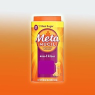 Bột cam bổ sung chất xơ Metamucil MultiHealth Fiber Sugar Free/ Real Sugar