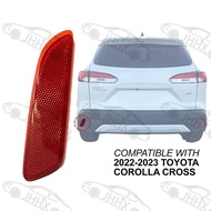 Auto Rear Bumper light reflector light For TOYOTA  COROLLA CROSS 2021 2022 2023