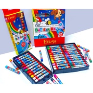 [ERASVN] Eras E593/E595 12/24 Color Oil Crayons Box