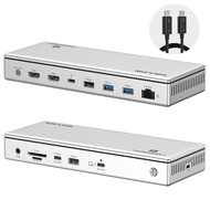 【WAVLINK Selected】WAVLINK Thunderbolt 4 Docking Station Single 8K Triple 4K Display 13 In 1 Laptop D