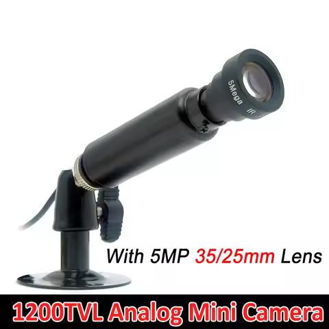 Wholesale 5MP 25MM 35mm Lens 1200TVL Analog CVBS CMOS Module Camera For Direct Connect TV / Monitor
