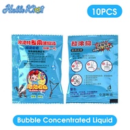 HelloKimi Bubble Blowing Machine Imitation Firework Electric Bubbles Music Light Colorful New Year T