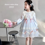 Girl Lolita Princess Dress 2025 Spring Girl Baby Girl Birthday Dress Children Dress Dress Girl Dress