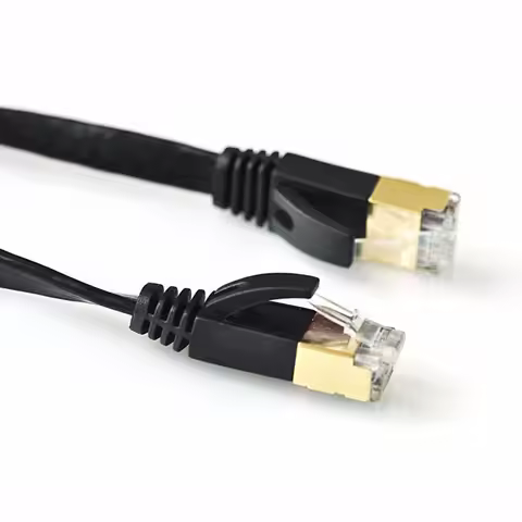 High Standard 1M/2M/3M/5M/10M/15M /20M/30M/CAT7 Flat Ethernet Network Cable RJ45 600MHz Patch Lan Et