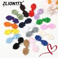 ZLION1TX 5Pcs Chinese Knot Button Classic Invitation DIY Knot Fastener