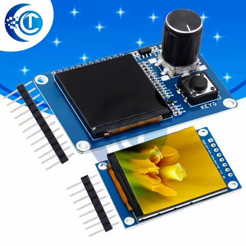 1.54 Inch 1.54" Full Color TFT Display Module HD IPS LCD LED Screen 240x240 SPI Interface ST7789 For