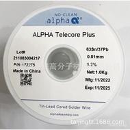 /Leaded Solder Wire37Pb-0.81mm-F1.2ALPHA Alpha//Alpha Solder Wire with Lead63Sn Tin Wire V5ZA