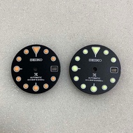 Modified Single Calendar Dial 28.5mm Japan C3 Luminous Suitable for NH35/NH36A Movement