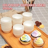 1000Pcs Cupcake Liner Muffin Liner Oil-proof Chocolate Sweetmeats Cake Paper Tray Cupcake Cup
