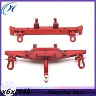 For 1/12 MN128 RC Car Parts Metal Upgrade Front and Rear Bumper Kit