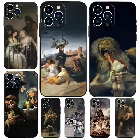 Phone Case For iPhone17 16 16e 15 14 13 12Plus Mini Pro Max Anti-Drop Soft Black Case Spain Francisc